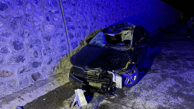 BİNGÖL - Ata çarpan otomobildeki 1 kişi öldü, 5 kişi yaralandı1