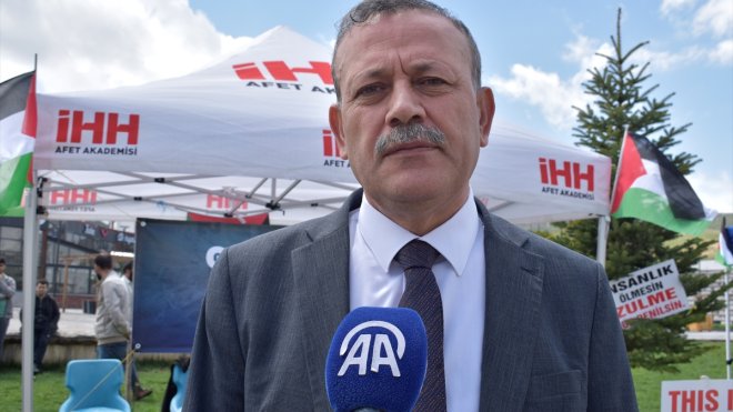 Bitlis Eren Üniversitesi, ABD'deki Filistin eylemlerine destek verdi