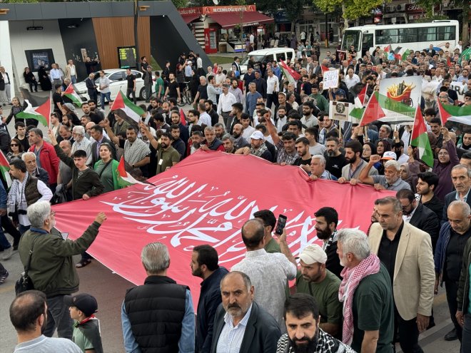 - Büyük Yürüyüşü ELAZIĞ Mitingi yapıldı Gazze ve 4