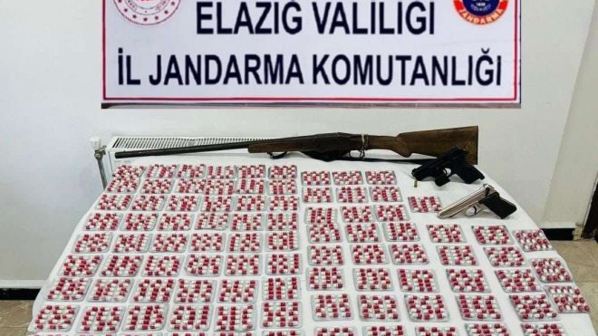 Elazığ'da uyuşturucu operasyonunda 1 şüpheli yakalandı