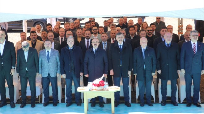 İçişleri Bakan Yardımcısı Turan, Erzurum'da temel atma töreninde konuştu: