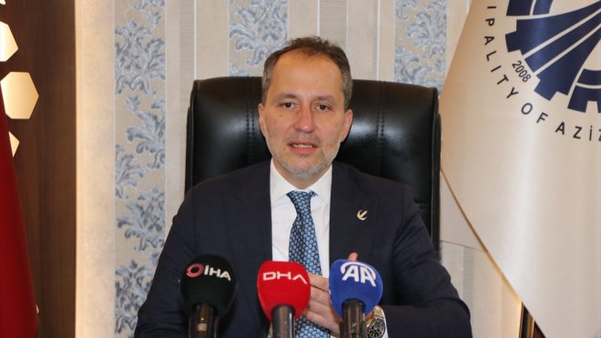 ERZURUM - Yeniden Refah Partisi Genel Başkanı Erbakan, Erzurum