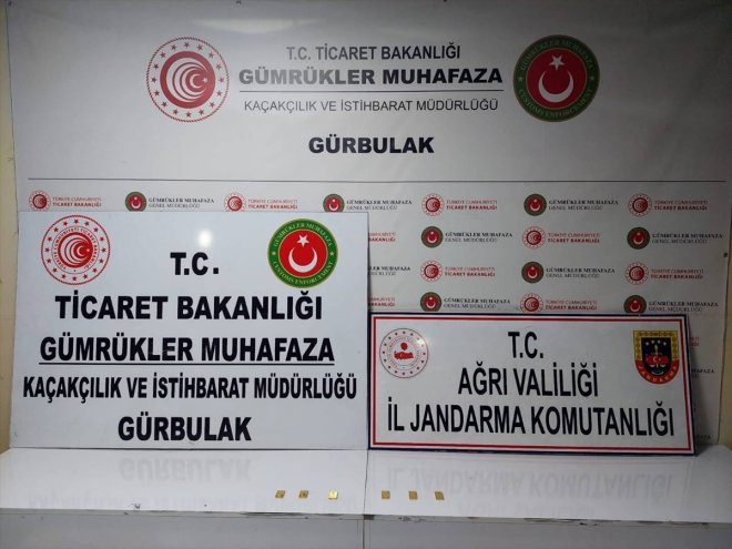 2 külçe Gümrük gram 700 kilo geçirildi Gürbulak ele altın Kapısı