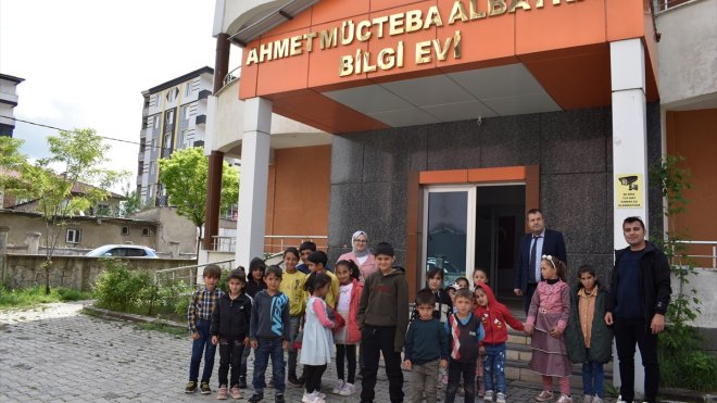 Güroymak'ta öğrenciler için sinema etkinliği düzenlendi