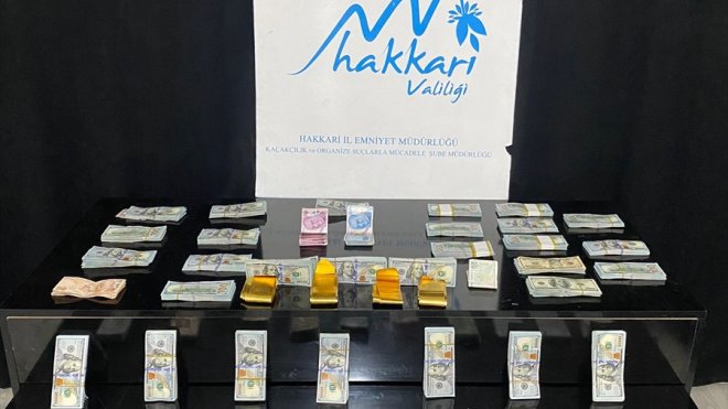 Hakkari'de 4 kilogram kaçak altın ele geçirildi