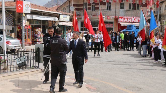 Hekimhan'da Gençlik Yürüyüşü düzenlendi