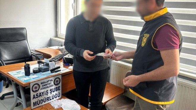Malatya'da telefon dolandırıcılığı polisin müdahalesiyle önlendi