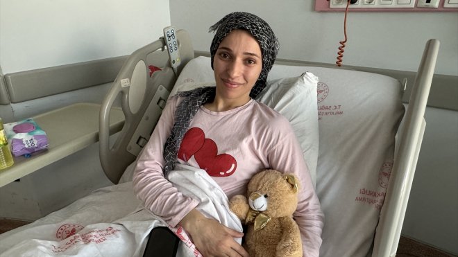 MALATYA - Milli boksör Rabia Topuz, yoğun bakımdan çıktı1