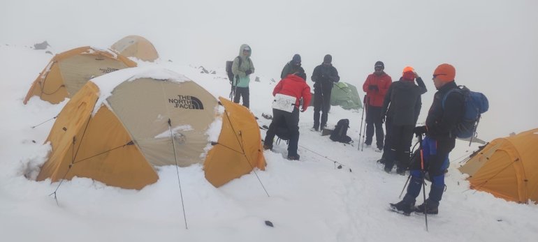 Mayıs ortasında Ağrı Dağı