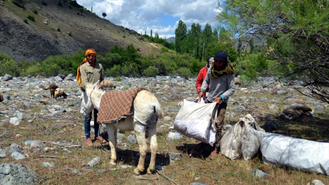 Muşlu besicilerin yaylalara yolculuğu başladı