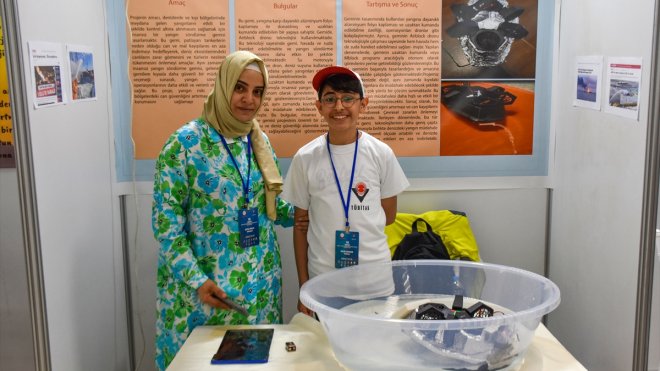 VAN - Vanlı öğrenci İnsansız Yangın Söndürme Gemisi projesiyle TÜBİTAK finaline kaldı1