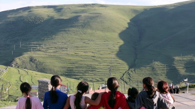 Ardahan'daki Atatürk silüeti bu yıl da izleniyor1