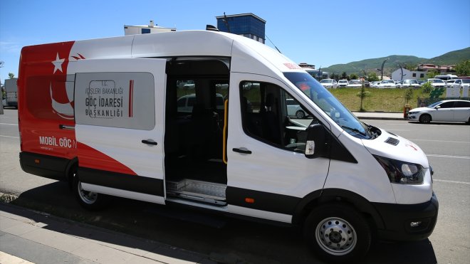 Bingöl'de "mobil göç noktası aracı" hizmete başladı