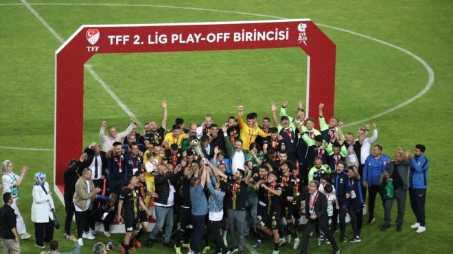 Futbol: TFF 2. Lig play-off finali1