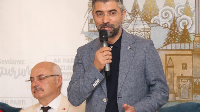 AK Parti Erzurum İl Başkanı İbrahim Küçükoğlu, basın mensuplarıyla buluştu: