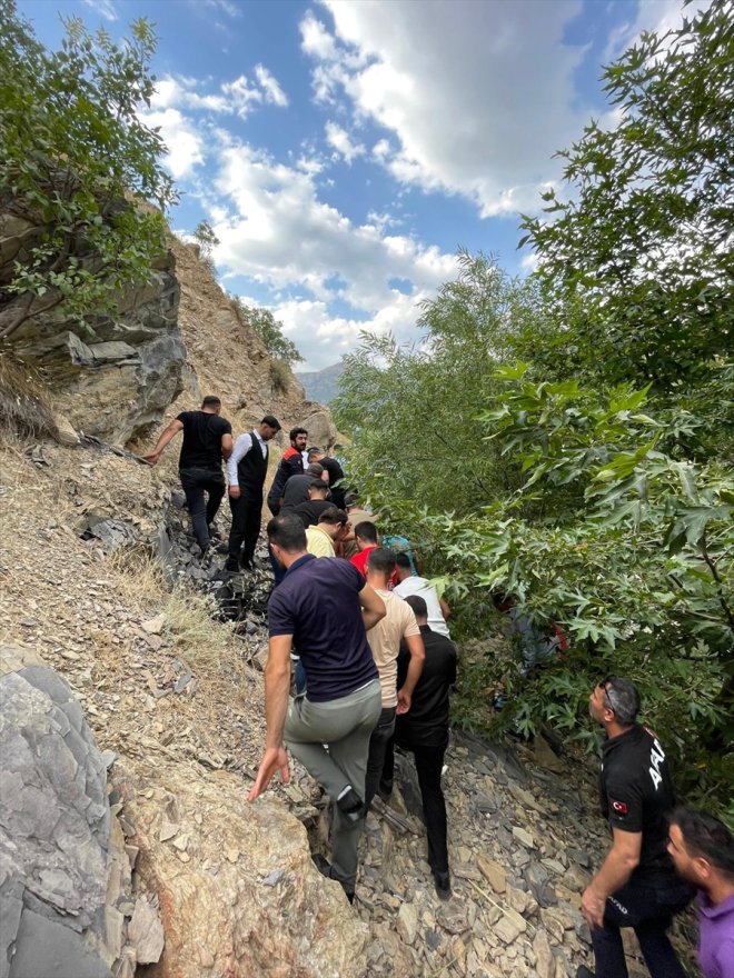 boğuldu derede BİTLİS - akıntıya Girdiği genç kapılan 2