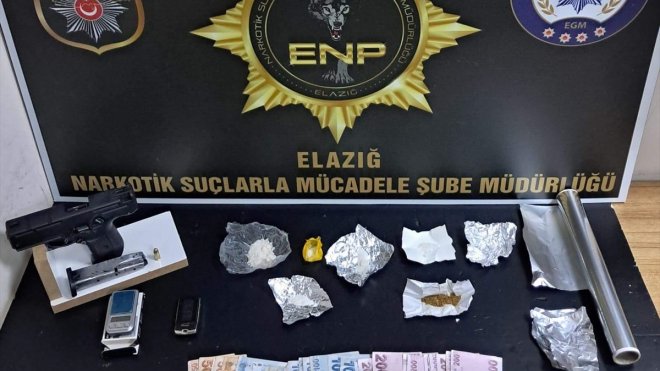 Elazığ'da uyuşturucu operasyonunda 12 şüpheli gözaltına alındı