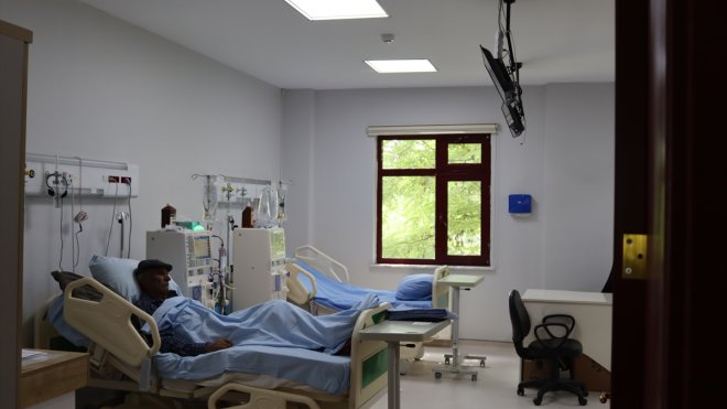 ERZURUM - Narman Devlet Hastanesinde diyaliz ünitesi açıldı1