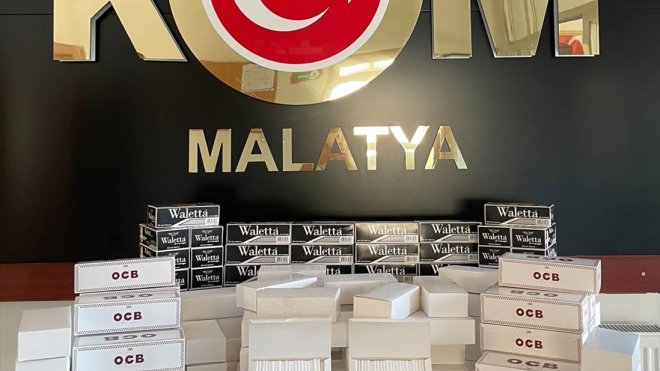 Malatya'da kaçakçılık operasyonunda 2 şüpheli yakalandı