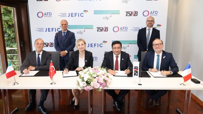 TSKB'den depremden etkilenen firmaların yeşil yatırımlarını destekleyecek kredi anlaşması