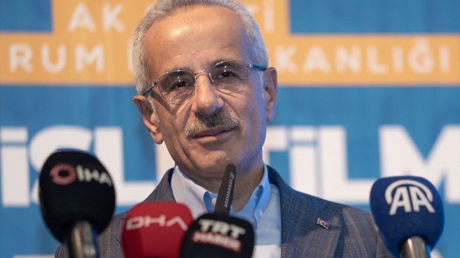 Ulaştırma ve Altyapı Bakanı Uraloğlu, Erzurum