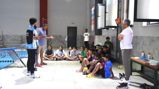 Van'da 1. Etap Bölgesel Triatlon yarışları yapıdı