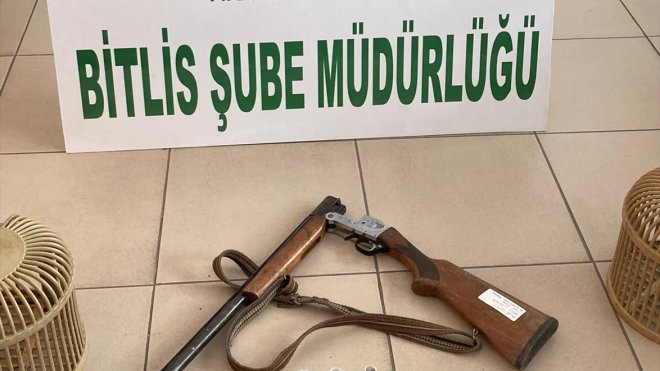 Bitlis'te keklik yakalayan kişiye 36 bin 412 lira ceza uygulandı