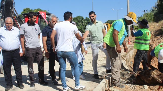 Çemişgezek'te doğal gaz alt yapı çalışmaları başladı