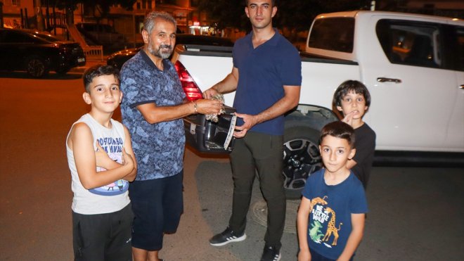 Iğdır'da bitkin bulunan kukumav kuşu koruma altına alındı