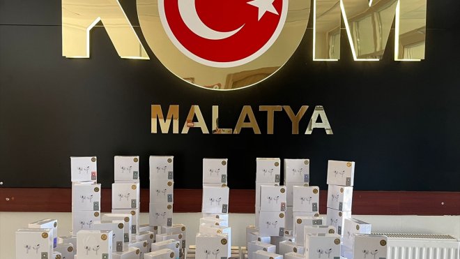 Malatya'da kaçakçılık operasyonunda 2 şüpheli yakalandı