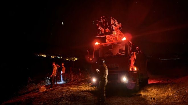 Tunceli Valiliğinden ormanlık alanda çıkan örtü yangınına ilişkin açıklama: