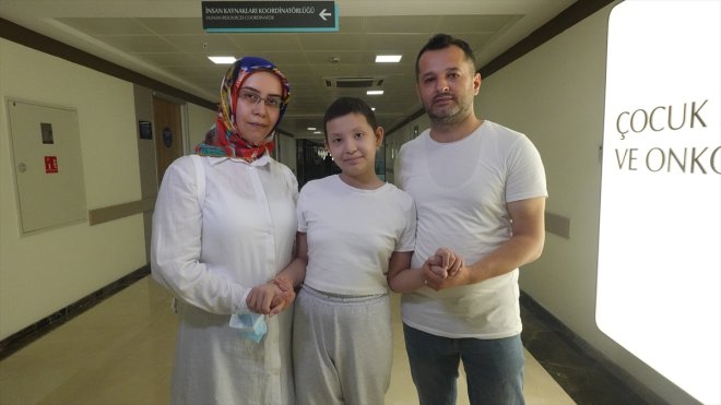 12 yaşındaki lösemi hastası Medipol'de yapılan ilik nakliyle hayata tutundu