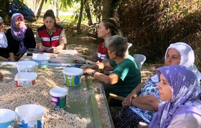 yapıldı mücadele kadına kapsamında bilgilendirme Ağın