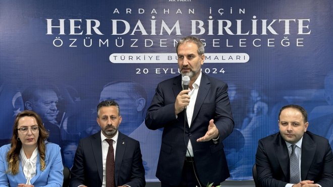 AK Parti Genel Başkan Yardımcısı Şen, Ardahan'da konuştu: