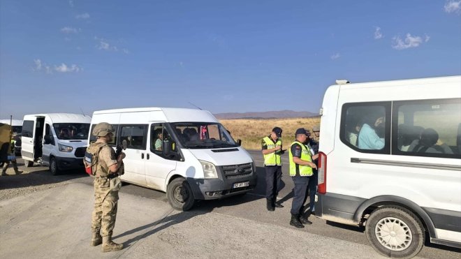 Bingöl'de okul servisleri denetlendi