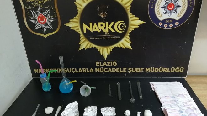 Elazığ'da uyuşturucu operasyonunda yakalanan zanlı tutuklandı