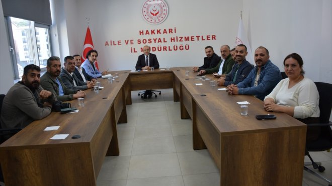 Hakkari Aile ve Sosyal Hizmetler Müdürü Ünalan, yaptıkları çalışmaları değerlendirdi1