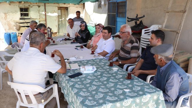 Keban Kaymakamı Atalık, Denizli ve Dürümlü köylerini ziyaret etti1