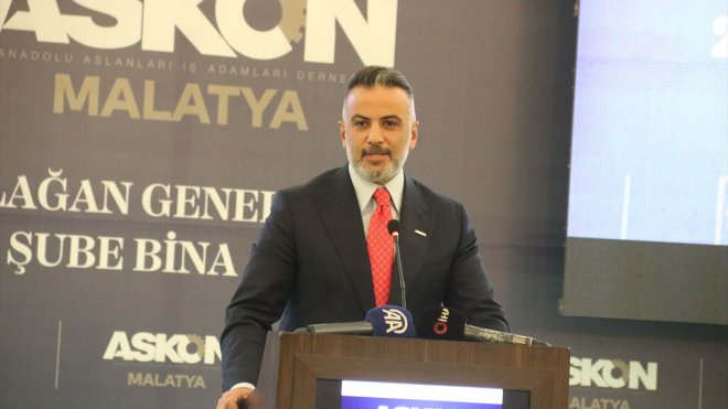 ASKON Genel Başkanı Aydın Malatya'da konuştu: