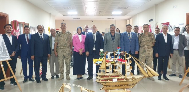 hükümlü sergilendi tutuklular tarafından yapılan Patnos