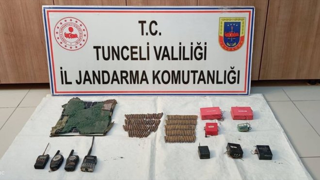 Tunceli’de teröristlerin kullandığı 30 sığınak ve mağara imha edildi1
