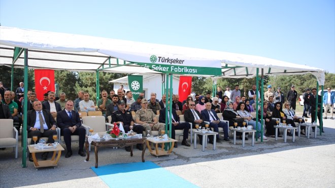 Van'da şeker pancarı alım kampanyası başladı