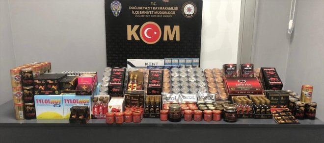Ağrı'da kaçakçılık operasyonları
