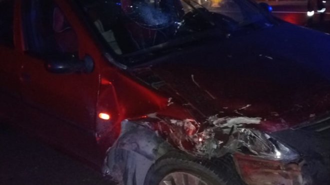 Erzurum'da 3 aracın karıştığı kazada 4 kişi yaralandı