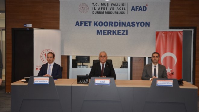 Muş'ta Koordinasyon Kurulu Toplantısı yapıldı