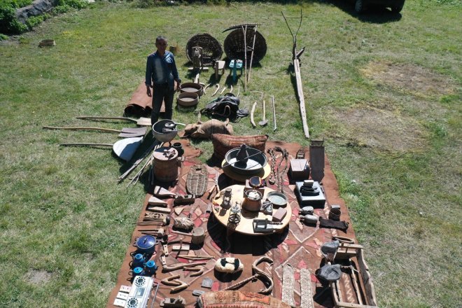 dolu eşyalarla evinde köy Müzelik yaşatıyor geçmişin izlerini 2