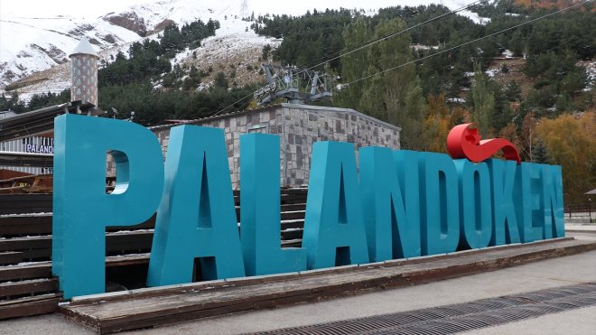 Palandöken kayak sezonuna hazır