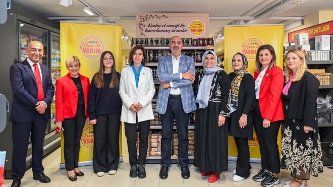 "ŞOK'ta Ben de Varım" projesi kadın girişimcilere destek sağlıyor