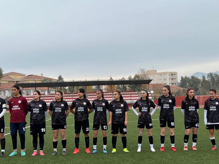 Ağrı Kadın Futbol Takımı, Silopi deplasmanından 2-2