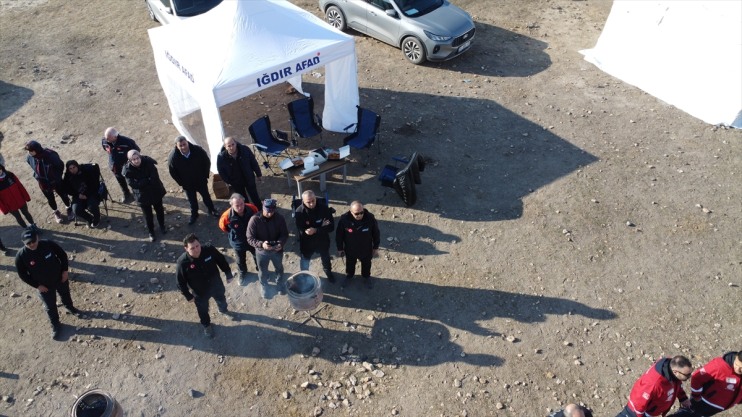 ekipleri kurtarma Ağrı becerilerini geliştiriyor Arama Dağı